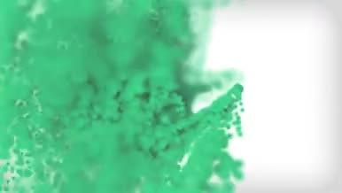 3D三维明亮粒子汇聚LOGO标题片头片尾视频的预览图